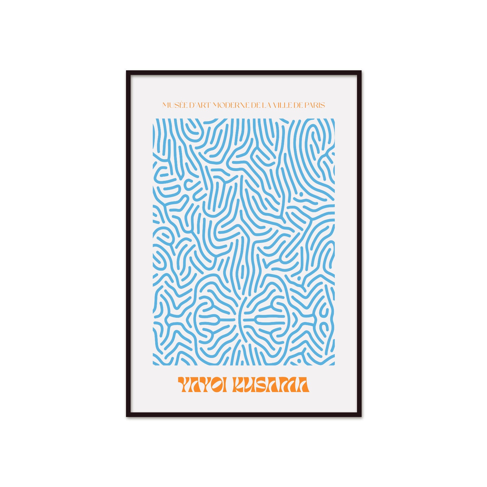 Plakat Yayoi Kusama, Musée d’Art Moderne de la Ville de Paris, Contemporary Art