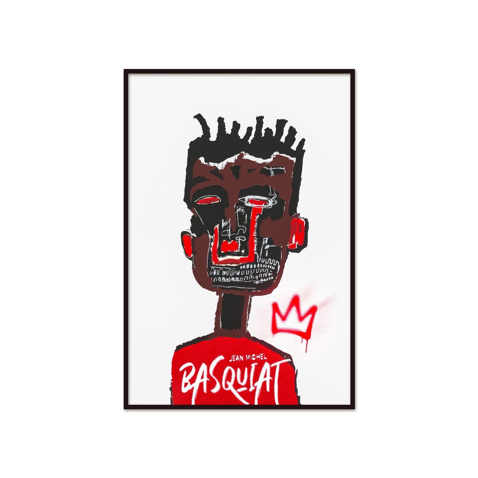 Basquiat – The Red Torso Mask 