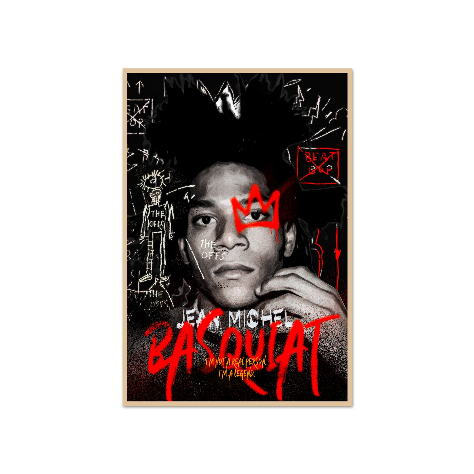 Basquiat – The Artist's Gaze Poster 