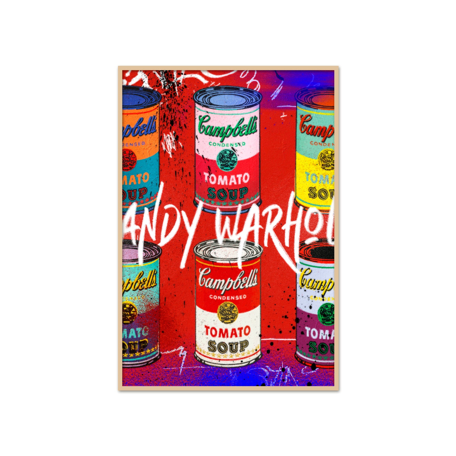Warhol – Campbell's Soup (Street Art Remix) 