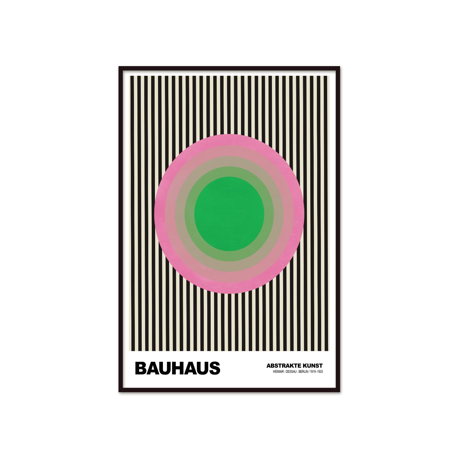 Spektrum Formy: Geometric Unity – Bauhaus, Abstract Composition