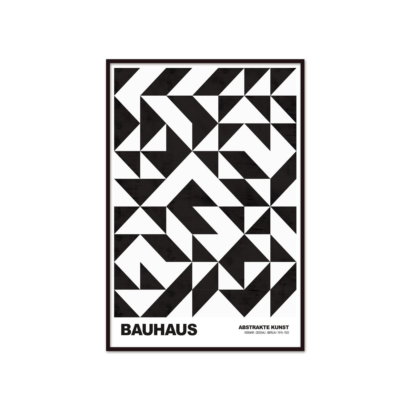 Czarna Dominanta: Concentric Force – Bauhaus, Minimalist Circle Vision